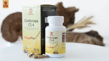 Cordyceps CS-4 800mg 60 Cápsulas Vegetarianas (Sem OGM e Sem Glúten) Sinensis Immunity Supplement Cápsulas Energia e Suporte Imune à Saúde