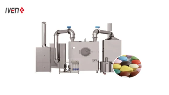 Máquina de Revestimento de Comprimidos de Alta Eficiência/Qualidade/Máquina de Filmagem de Comprimidos/Máquina de Revestimento de Comprimidos na Indústria Farmacêutica, Alimentícia e Química